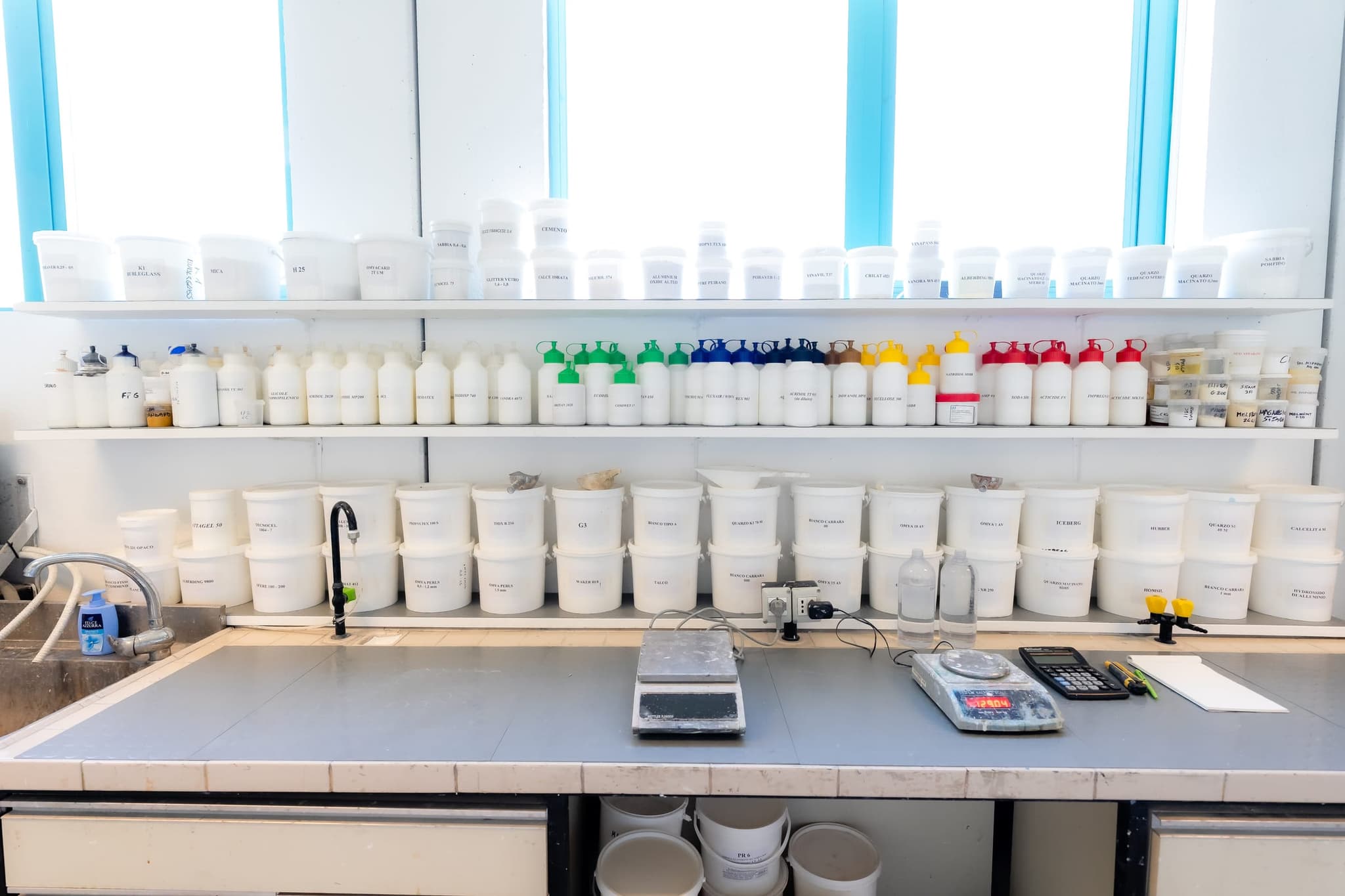 Attività di ricerca e sviluppo nel laboratorio